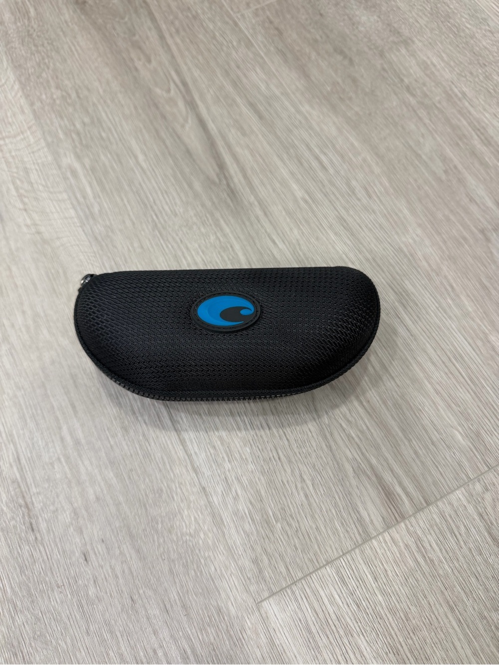 Costa Black Sunglasses Case with Blue Logo